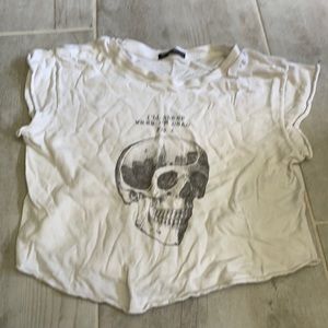 Brandy Melville white t shirt